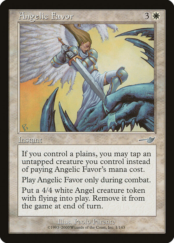 Angelic Favor - Magic: The Gathering