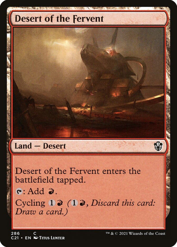 Desert of the Fervent - Magic: The Gathering