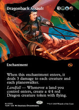 Dragonback Assault (Borderless) - Magic: The Gathering