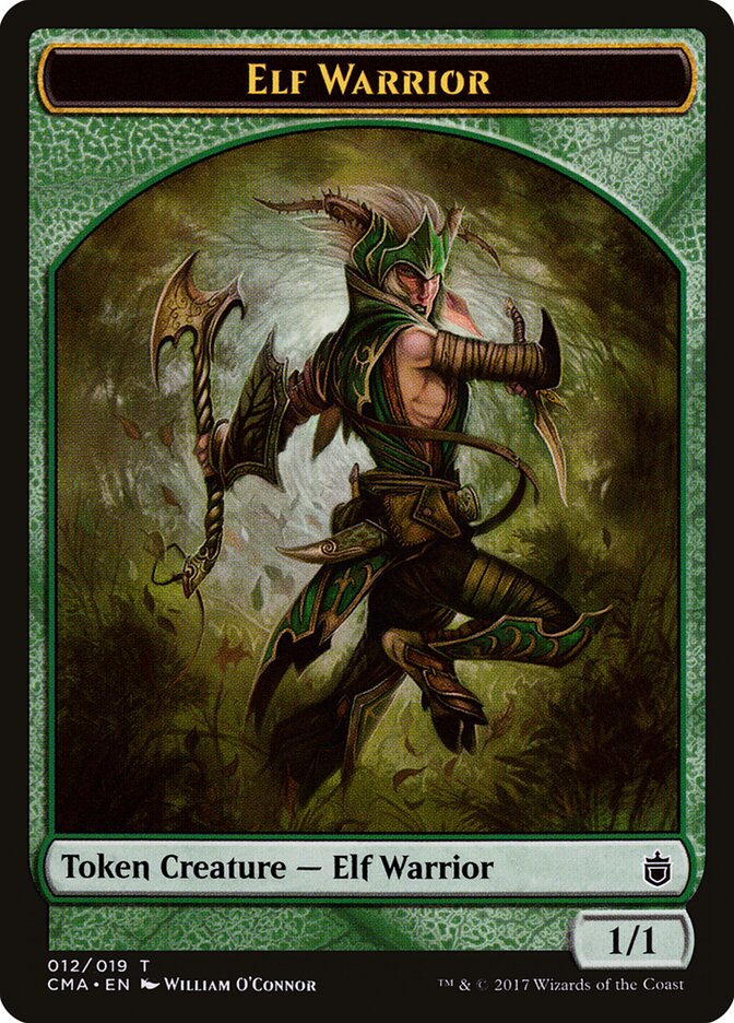 Elf Warrior Token (012)