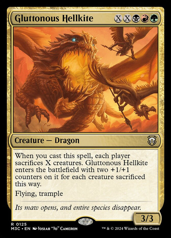 Gluttonous Hellkite - Magic: The Gathering