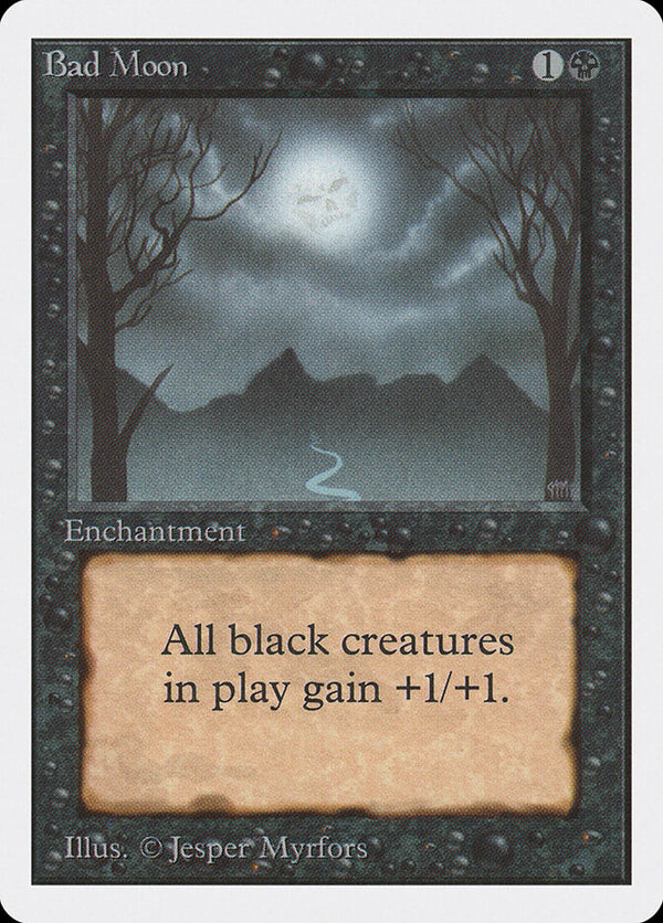 Bad Moon - Magic: The Gathering