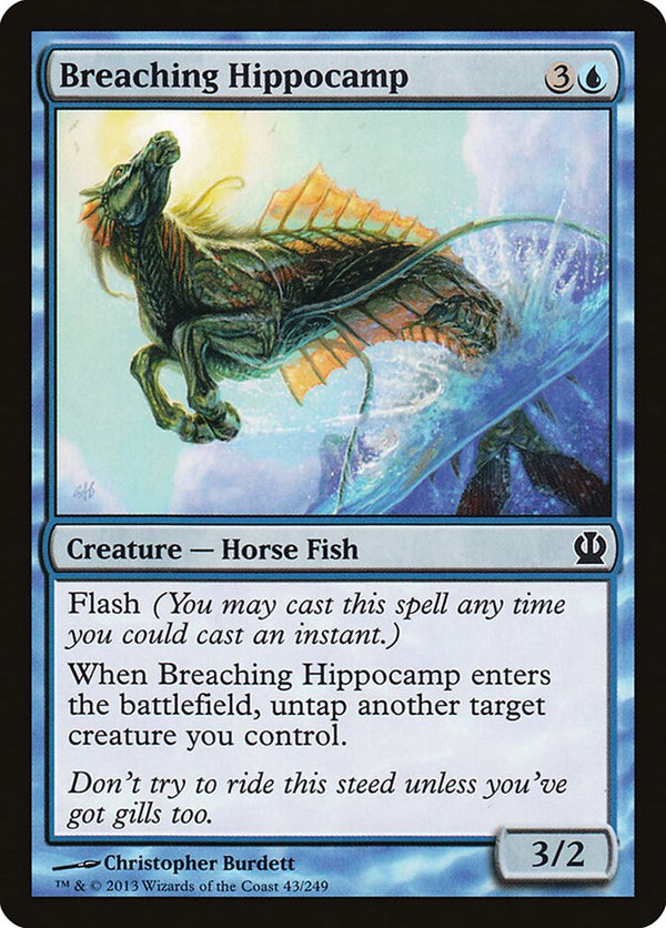 Breaching Hippocamp - Magic: The Gathering