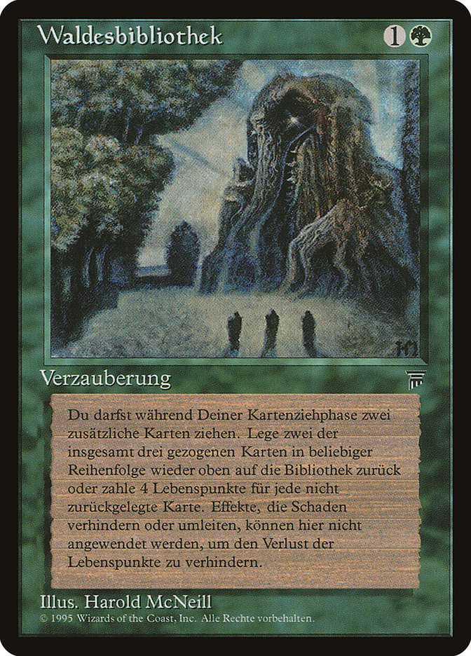 Sylvan Library (German)- "Waldesbibliothek"