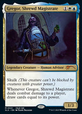 Gregor, Shrewd Magistrate - Magic: The Gathering