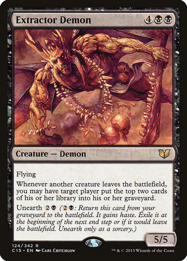 Extractor Demon - Magic: The Gathering