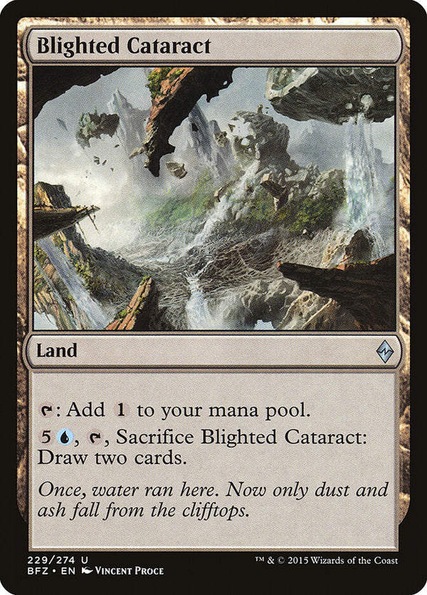 Blighted Cataract - Magic: The Gathering