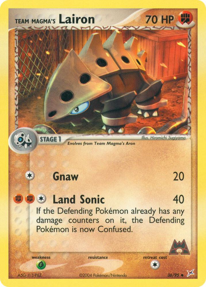 Team Magma's Lairon - 36/95