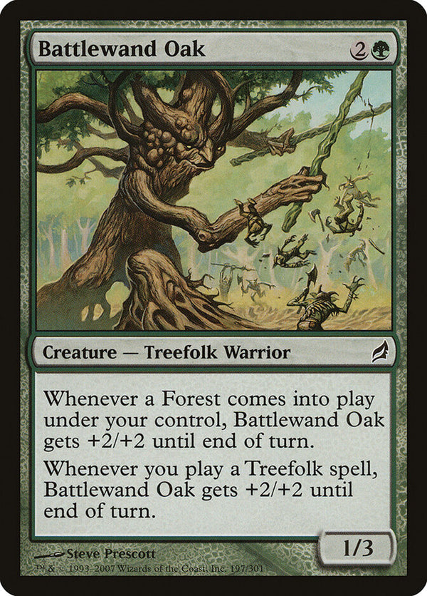 Battlewand Oak - Magic: The Gathering