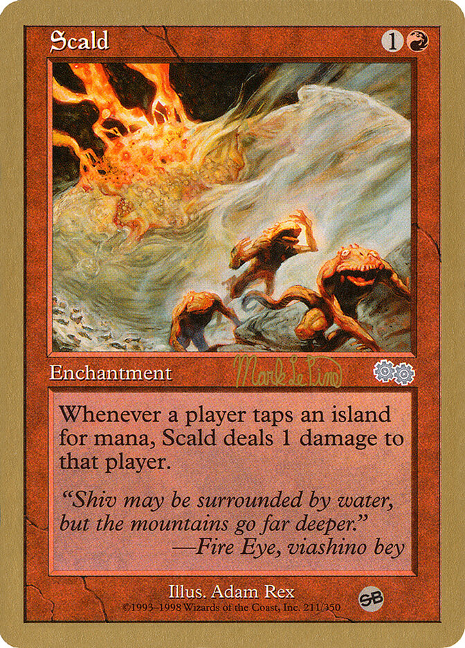 Scald - 1999 Mark Le Pine (USG) (SB)