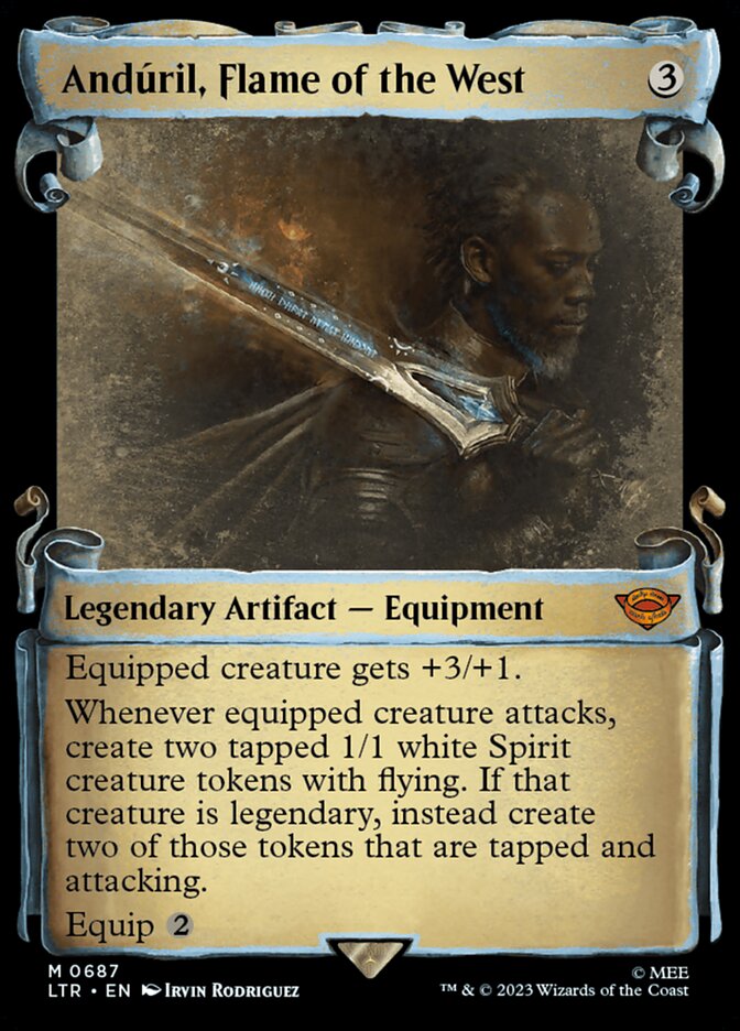 Anduril, Flame of the West (Showcase Scrolls)