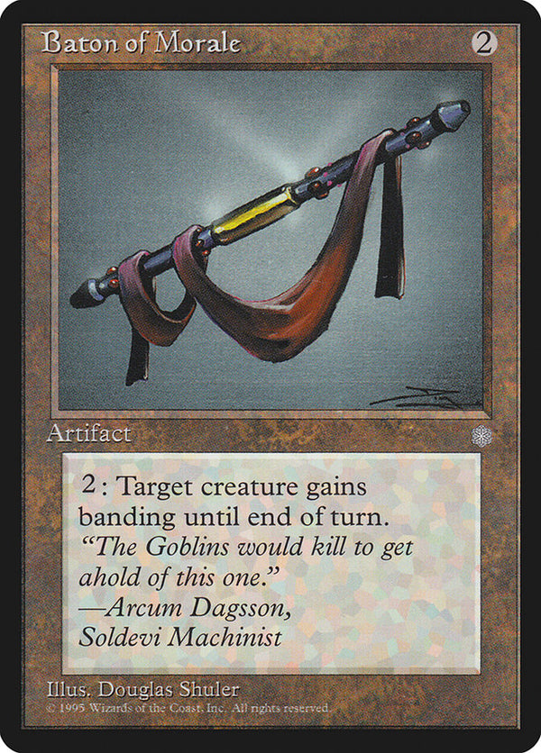 Baton of Morale - Magic: The Gathering