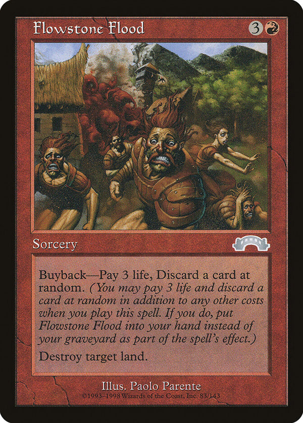 Flowstone Flood - Magic: The Gathering