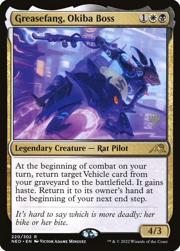 Greasefang, Okiba Boss - Magic: The Gathering