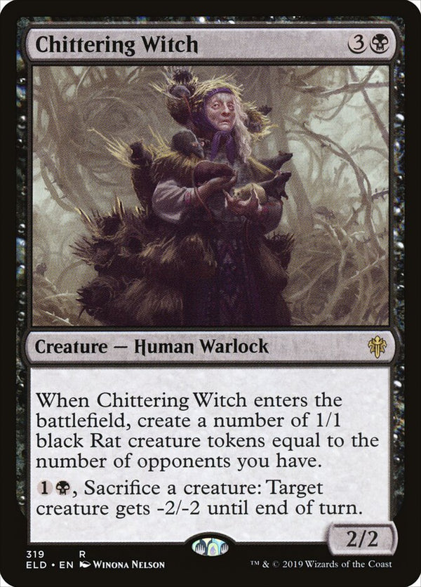 Chittering Witch - Magic: The Gathering