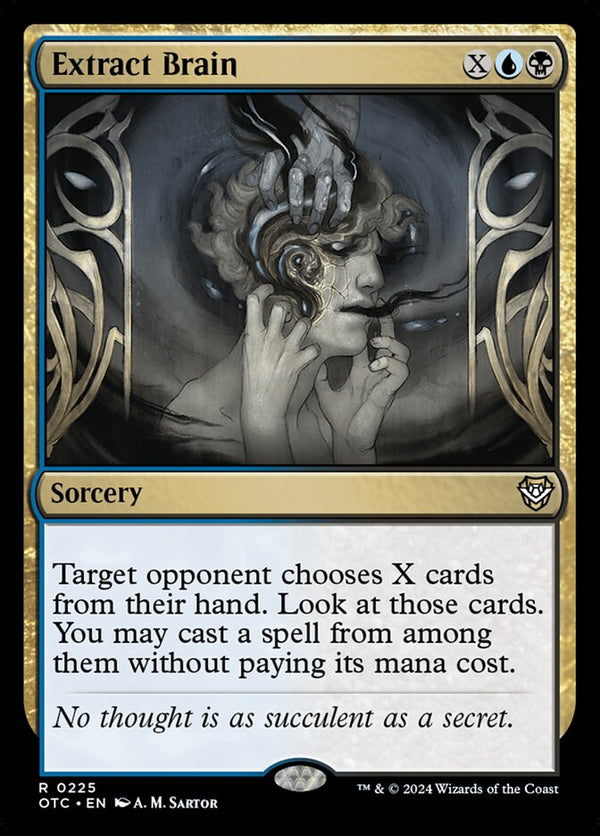 Extract Brain - Magic: The Gathering