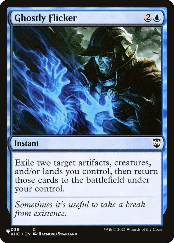 Ghostly Flicker - Magic: The Gathering