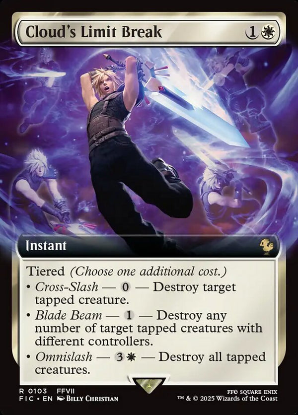 Cloud's Limit Break (Extended Art) - Magic: The Gathering