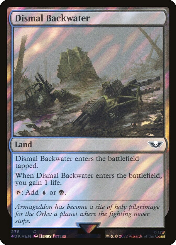 Dismal Backwater (Surge Foil) - Magic: The Gathering