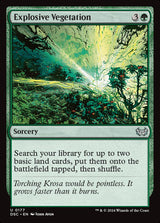 Explosive Vegetation - Magic: The Gathering