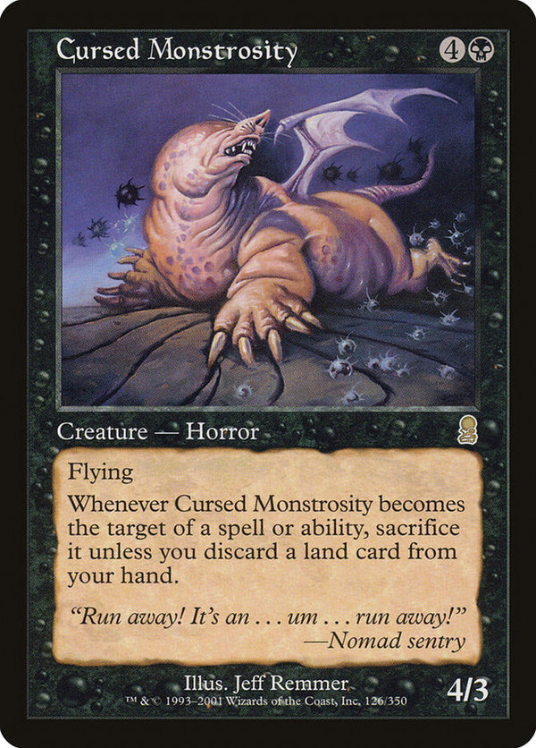 Cursed Monstrosity - Magic: The Gathering