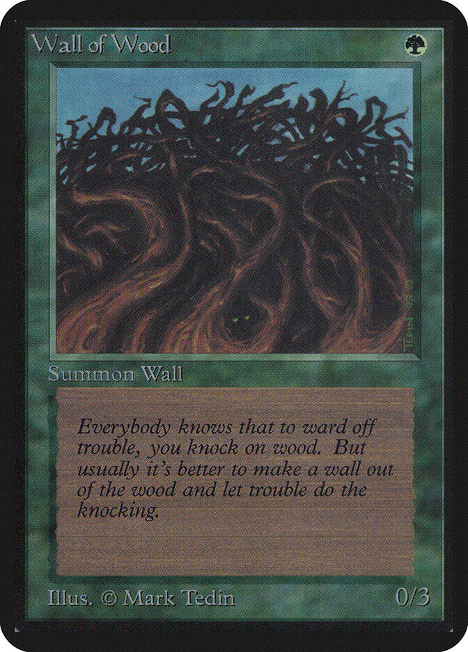 Wall of Wood