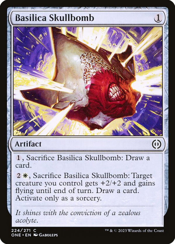 Basilica Skullbomb - Magic: The Gathering