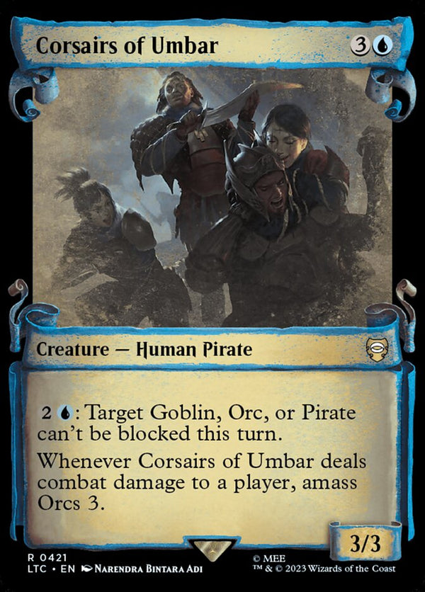Corsairs of Umbar (Showcase Scrolls) - Magic: The Gathering