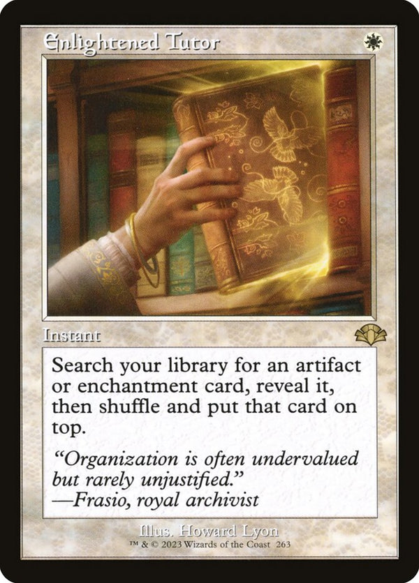 Enlightened Tutor (Retro Frame) - Magic: The Gathering