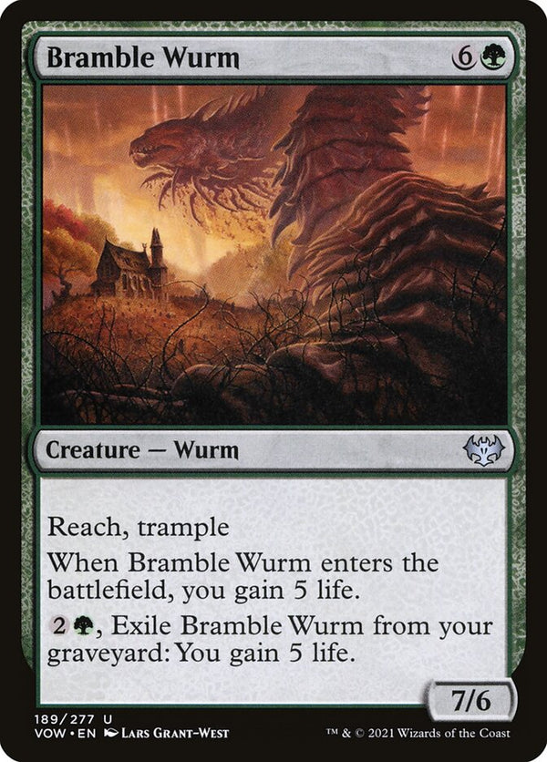 Bramble Wurm - Magic: The Gathering