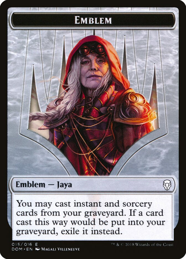 Emblem - Jaya Ballard - Magic: The Gathering