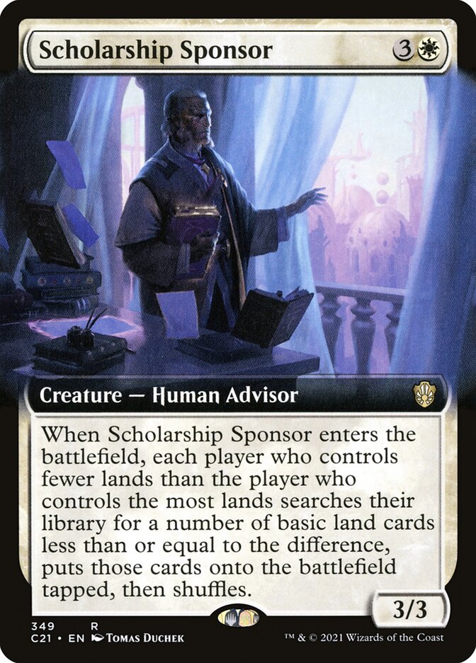 Scholarship Sponsor (Extended Art)