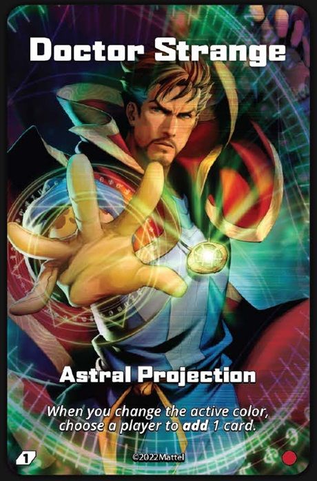 UNO Ultimate: Doctor Strange – Astral Projection Super Rare Foil Chase Card