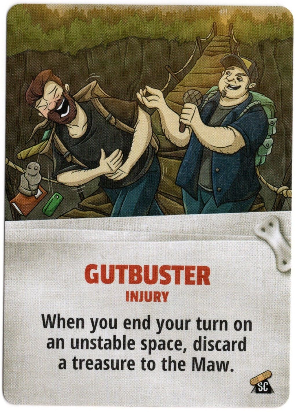 Fireball Island: The Curse of Vul-Kar – Gutbuster Promo Card