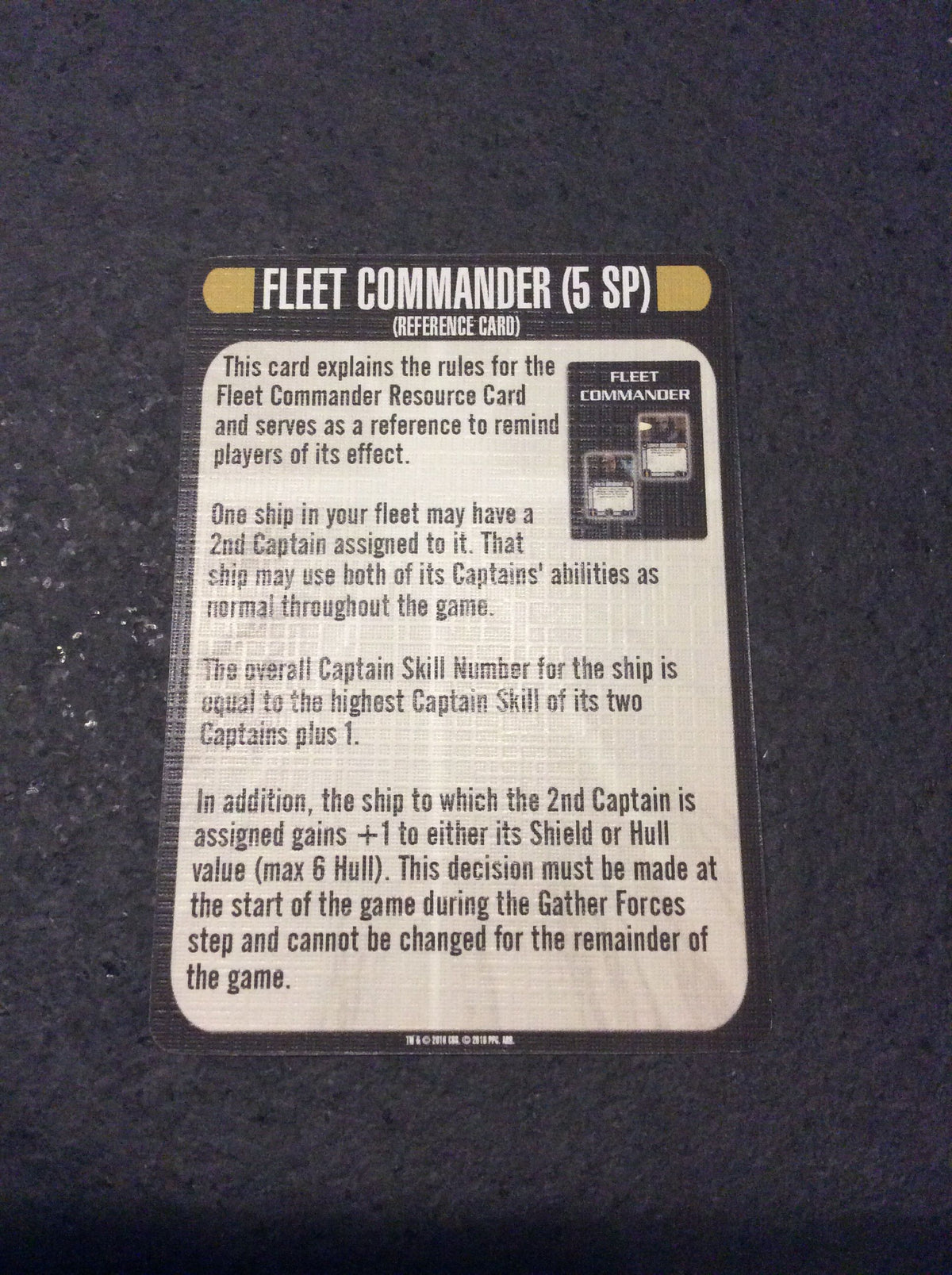 Star Trek: Attack Wing – Fleet Commander Resource