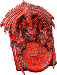 A Game of Thrones: The Card Game – House Targaryen Resin Card