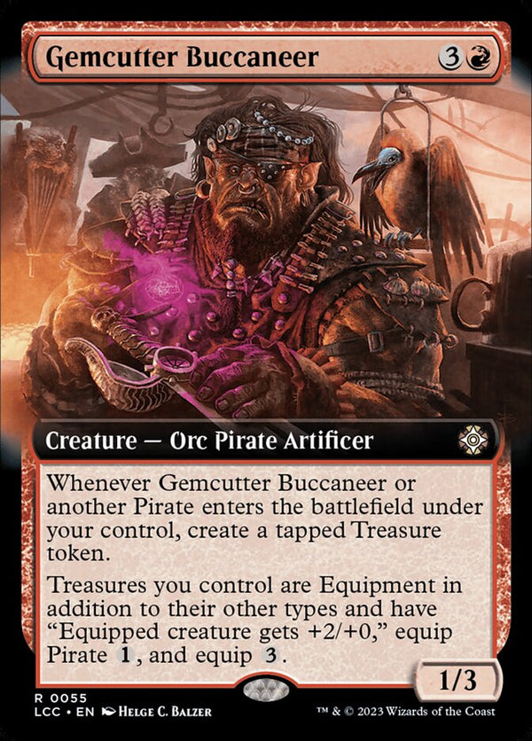 Gemcutter Buccaneer (Extended Art) - Magic: The Gathering