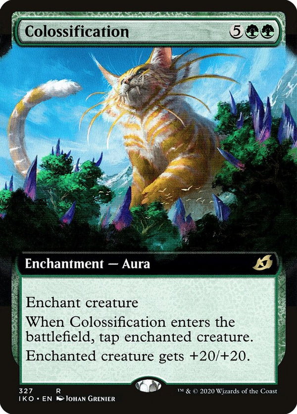 Colossification (Extended Art) - Magic: The Gathering