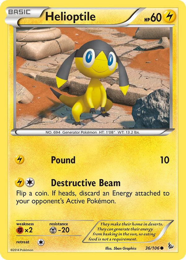 Helioptile - Pokémon