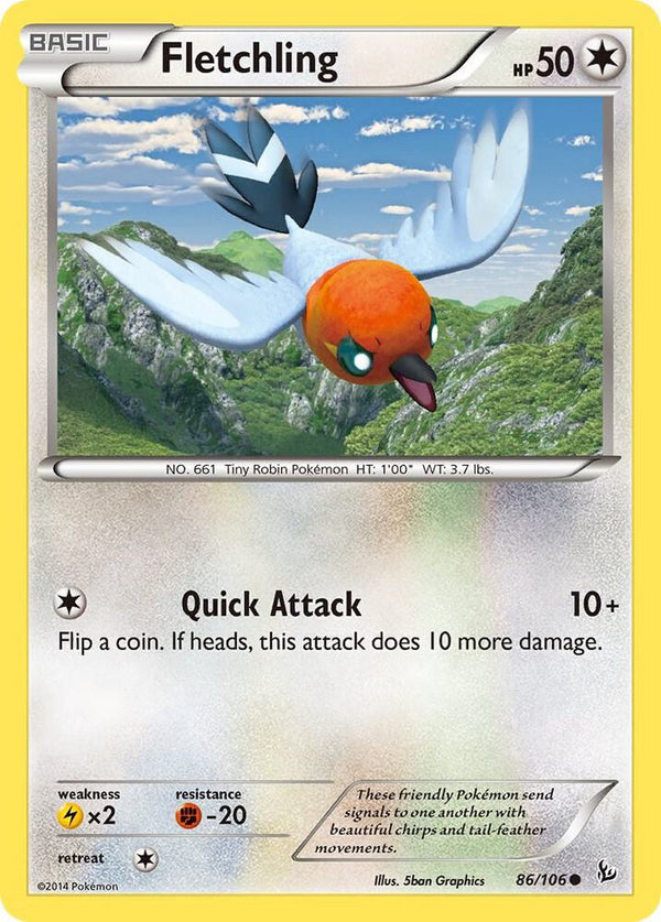 Fletchling - Pokémon