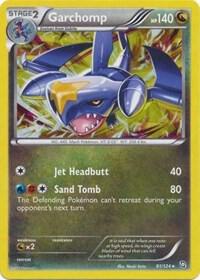 Garchomp - 91/124 (Cracked Ice Holo) - Pokémon