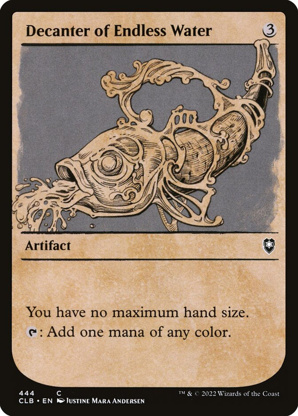 Decanter of Endless Water (Showcase) - Magic: The Gathering