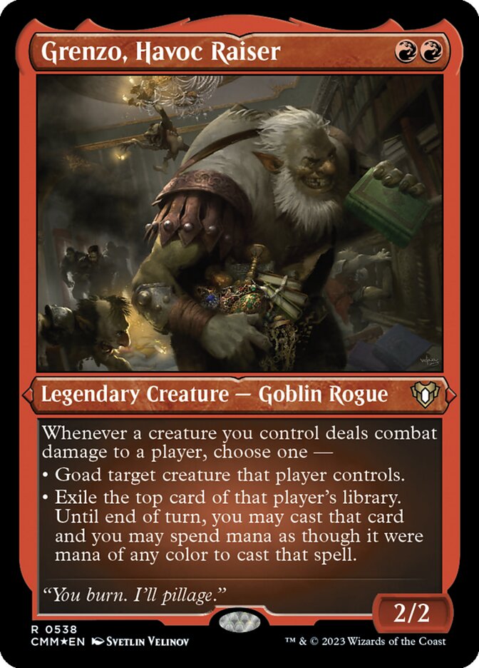 Grenzo, Havoc Raiser (Foil Etched)