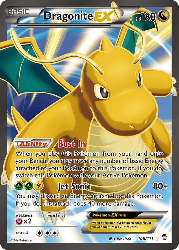 Dragonite EX (108 Full Art) - Pokémon