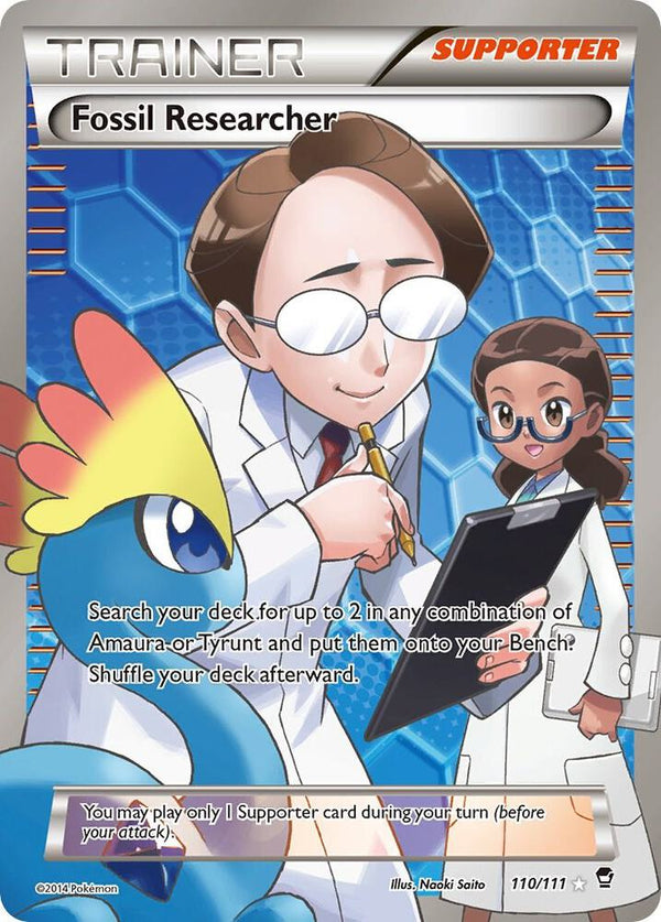 Fossil Researcher (110 Full Art) - Pokémon
