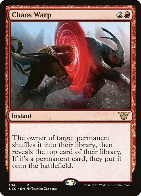 Chaos Warp - Magic: The Gathering