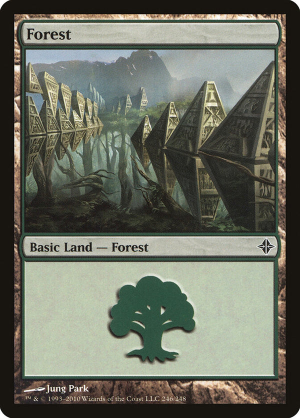 Forest (246) - Magic: The Gathering