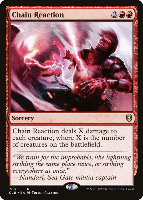 Chain Reaction - Magic: The Gathering