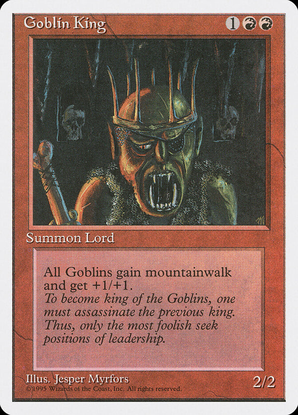 Goblin King - Magic: The Gathering