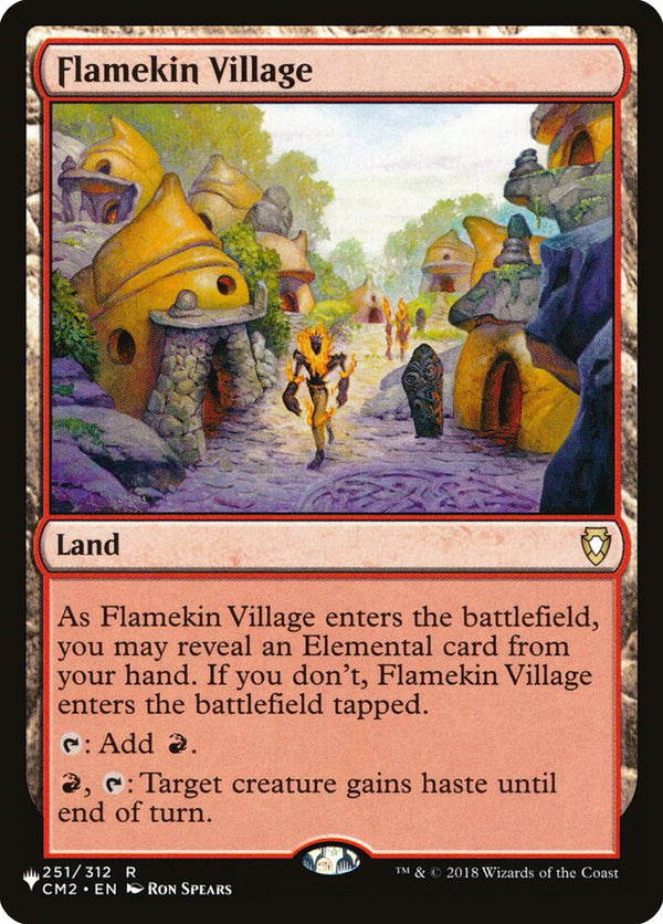 Flamekin Village (CM2) - Magic: The Gathering